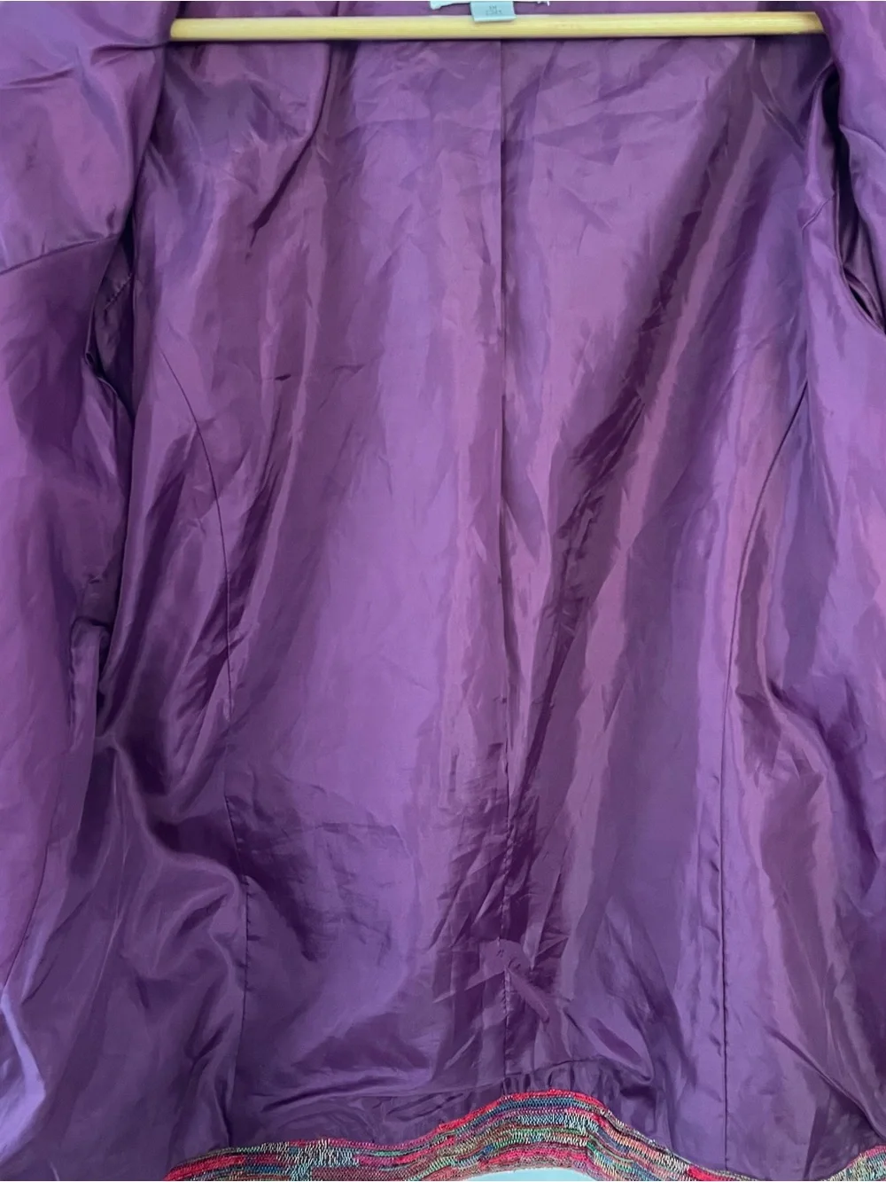 Coldwater Creek Women’s Tapestry Open Blazer Size 1X vibrant colors